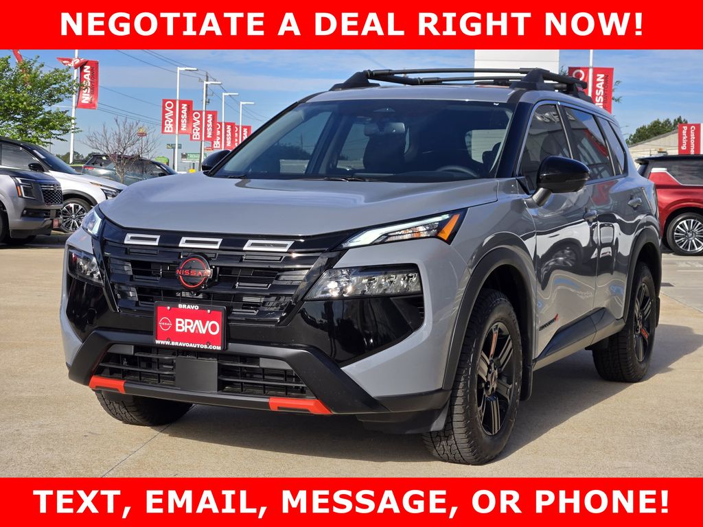 2026 Nissan Rogue Rock Creek Gray at Central Houston Nissan
