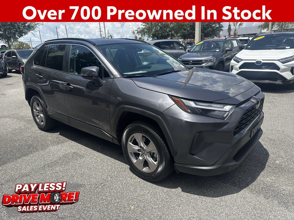 Magnetic Gray Metallic 2025 Toyota RAV4 SUV / Crossover All-Wheel Drive 8-Speed Automatic