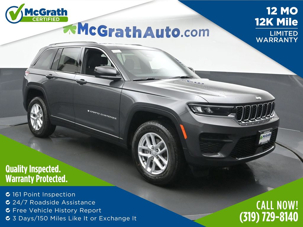 Baltic Gray Metallic Clearcoat 2025 Jeep Grand Cherokee SUV / Crossover Four-Wheel Drive 8-Speed Automatic