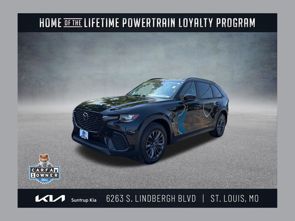 Jet Black Mica 2025 Mazda CX-70 SUV / Crossover All-Wheel Drive 8-Speed Automatic