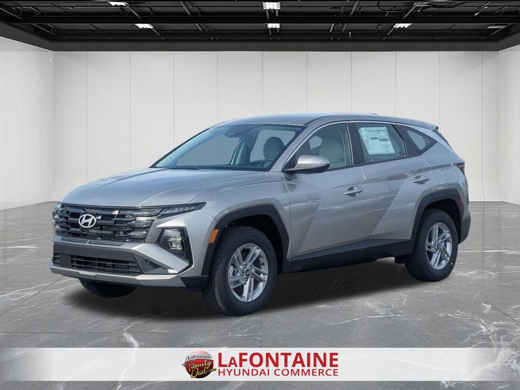 Shimmering Silver 2026 Hyundai Tucson SUV / Crossover All-Wheel Drive 8-Speed Automatic