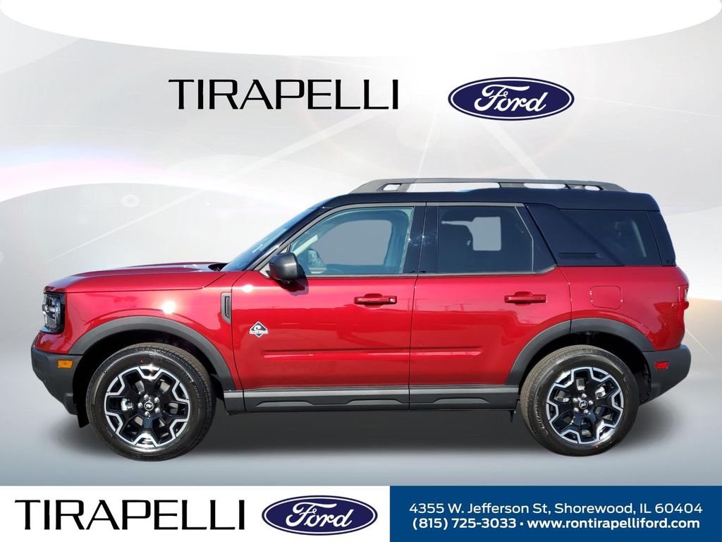 New 2025 Red Ford Outer Banks image 3