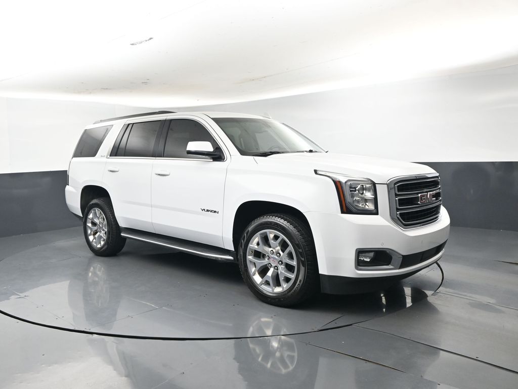 Summit White 2018 GMC Yukon SLE RWD SUV / Crossover 4X2 6-Speed Automatic Overdrive