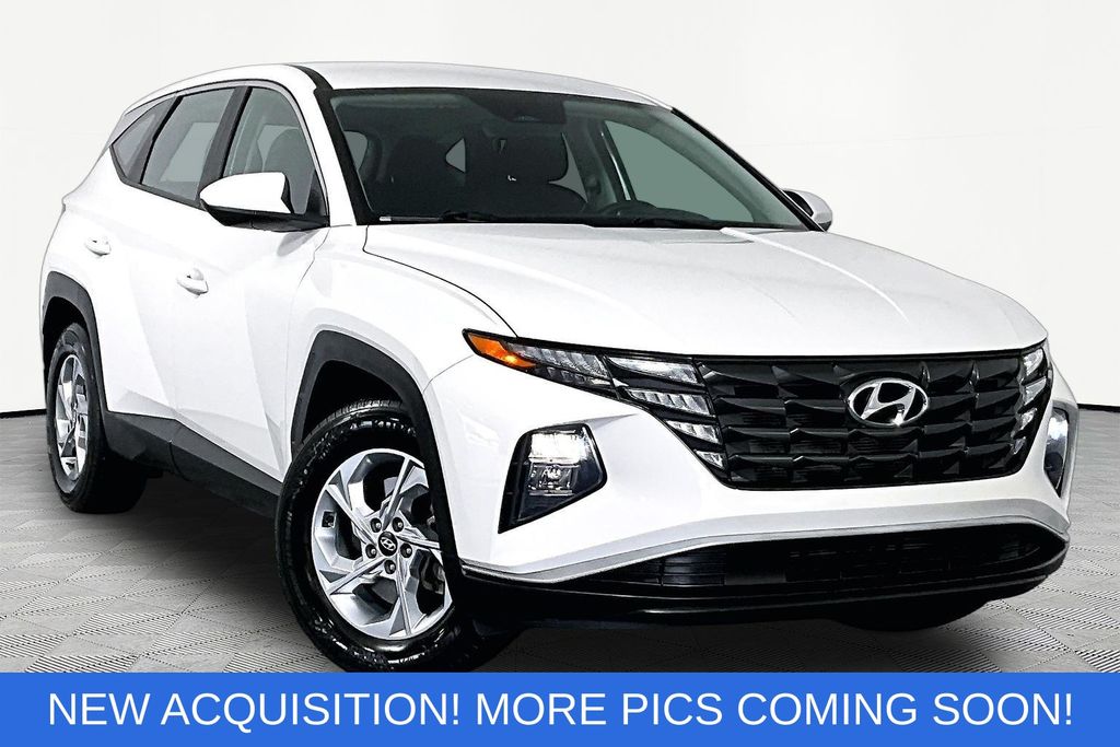 Serenity White Pearl 2023 Hyundai Tucson SUV / Crossover Front-Wheel Drive 8-Speed Automatic