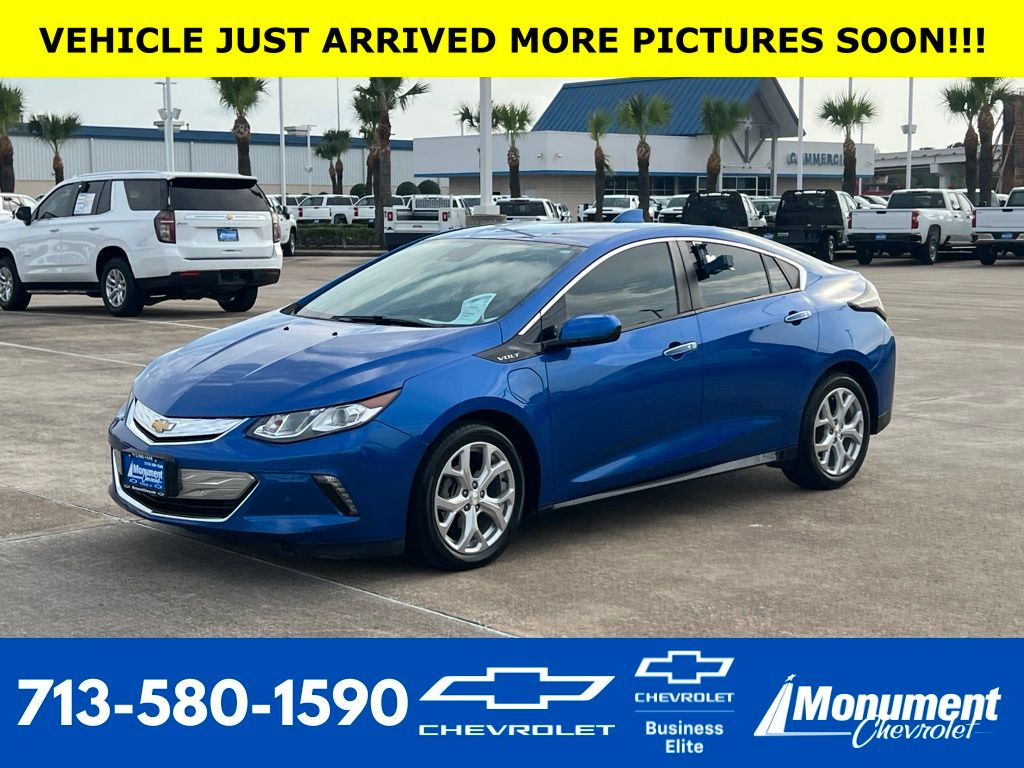 Kinetic Blue Metallic 2017 Chevrolet Volt Premier FWD Hatchback Front-Wheel Drive 1-Speed Automatic
