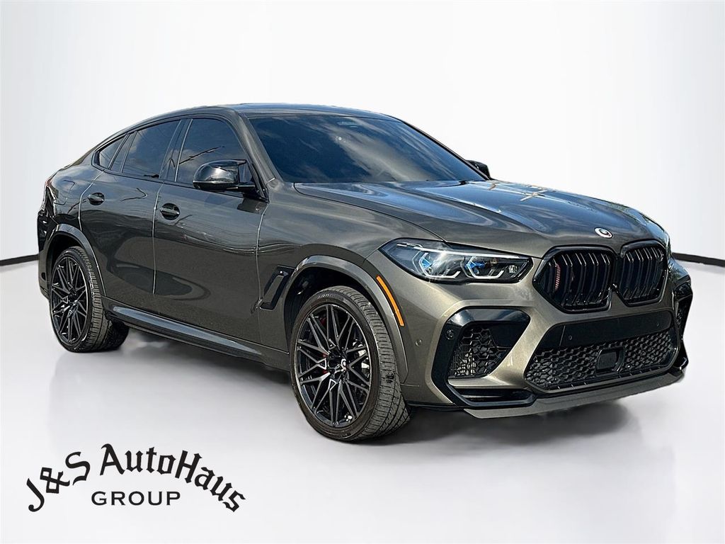 Manhattan Green Metallic 2023 BMW X6 M AWD SUV / Crossover All-Wheel Drive 8-Speed Automatic