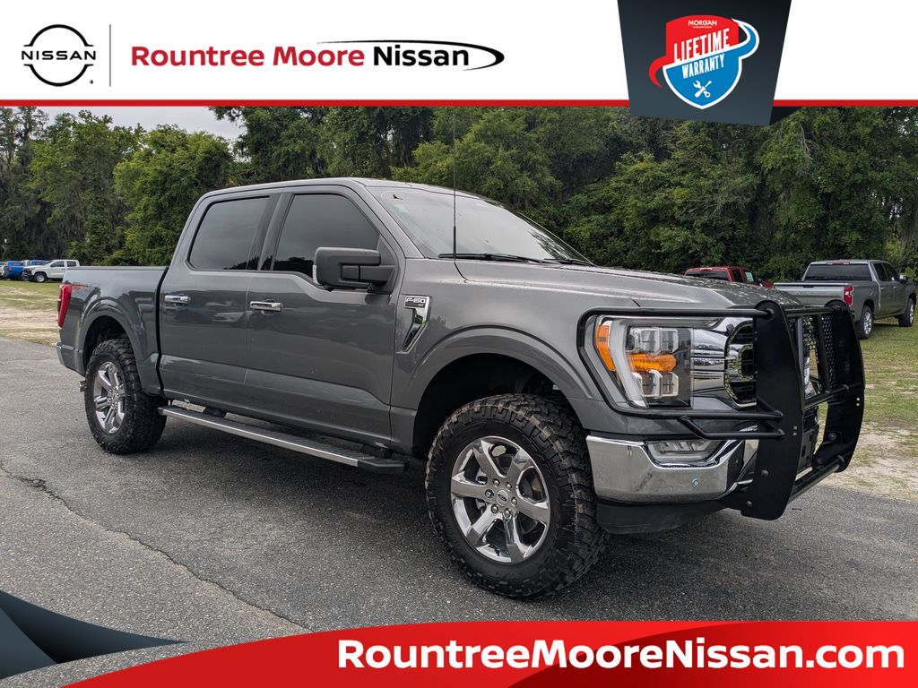 Carbonized Gray Metallic 2023 Ford F-150 XLT SuperCrew 4WD Pickup Truck Four-Wheel Drive Automatic