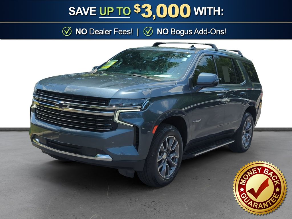 Shadow Gray Metallic 2021 Chevrolet Tahoe SUV / Crossover Four-Wheel Drive 