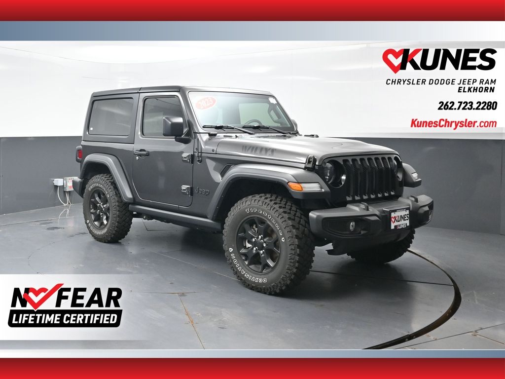 Gray (Granite Crystal Metallic Clearcoat) 2023 Jeep Wrangler SUV / Crossover Four-Wheel Drive 8-Speed Automatic
