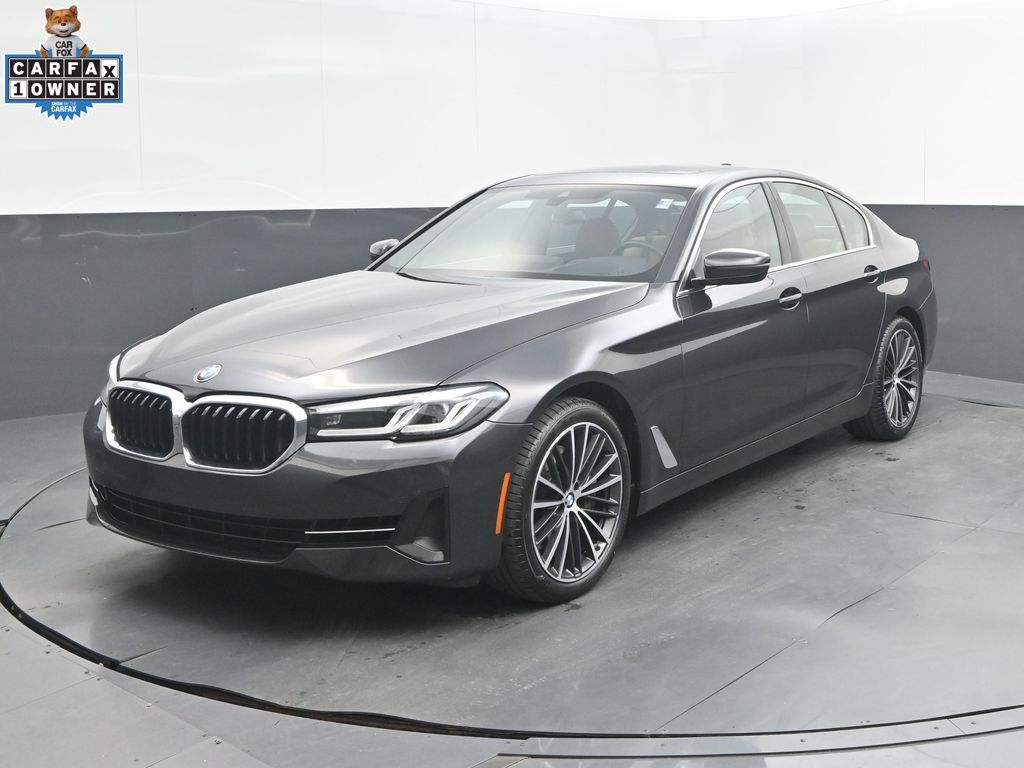 Gray (Dark Graphite Metallic) 2023 BMW 5 Series 540i RWD Sedan Rear-Wheel Drive 8-Speed Automatic
