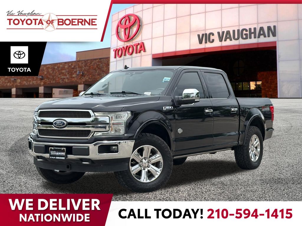 Black Metallic 2019 Ford F-150 King Ranch SuperCrew 4WD Pickup Truck Four-Wheel Drive Automatic