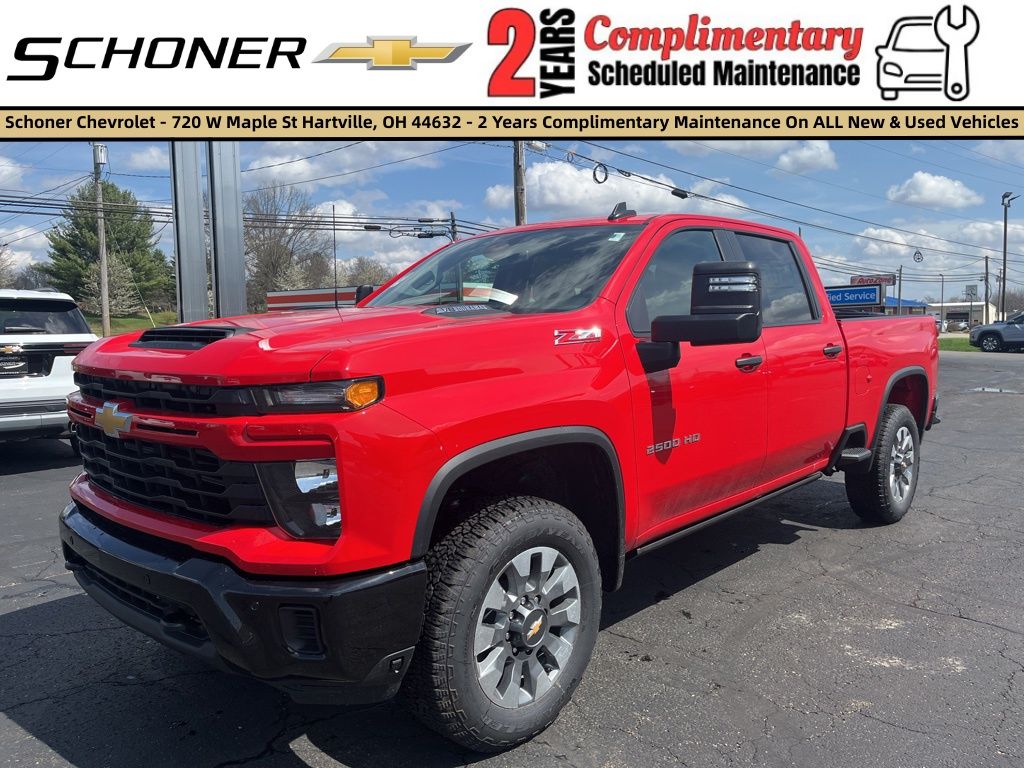 Red Hot 2026 Chevrolet Silverado 2500HD Pickup Truck Four-Wheel Drive Automatic