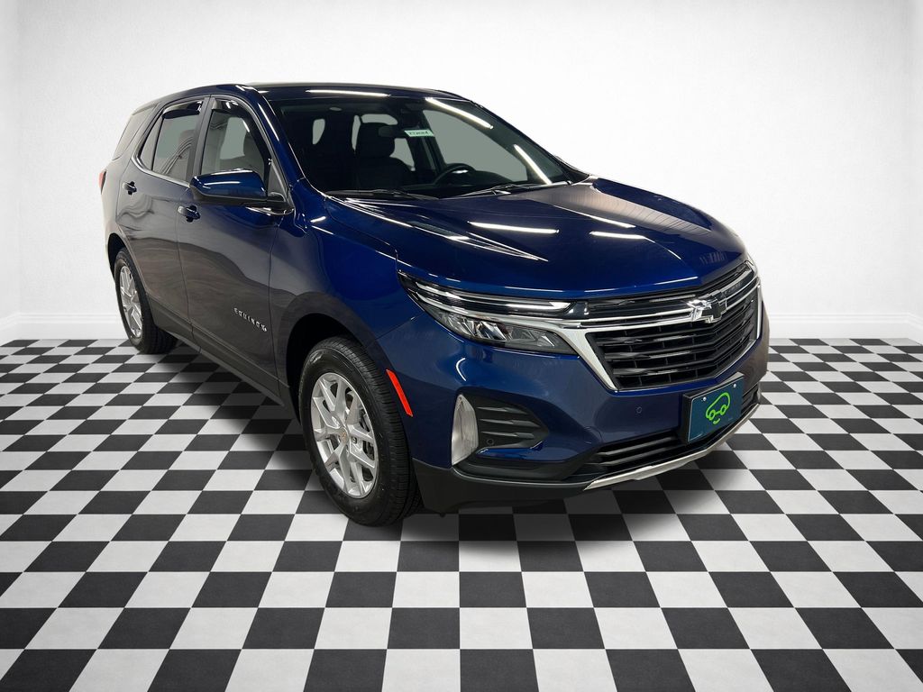Blue Glow Metallic 2023 Chevrolet Equinox SUV / Crossover Four-Wheel Drive 6-Speed Automatic Overdrive