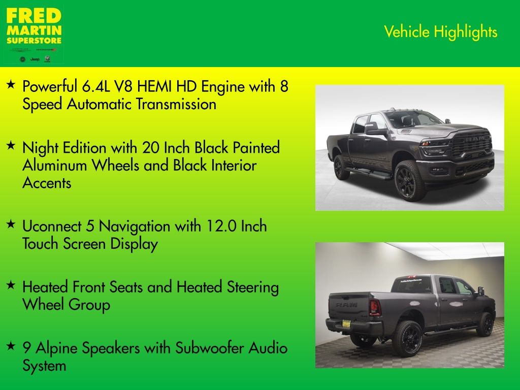 new 2026 Ram 2500 car, priced at $61,266