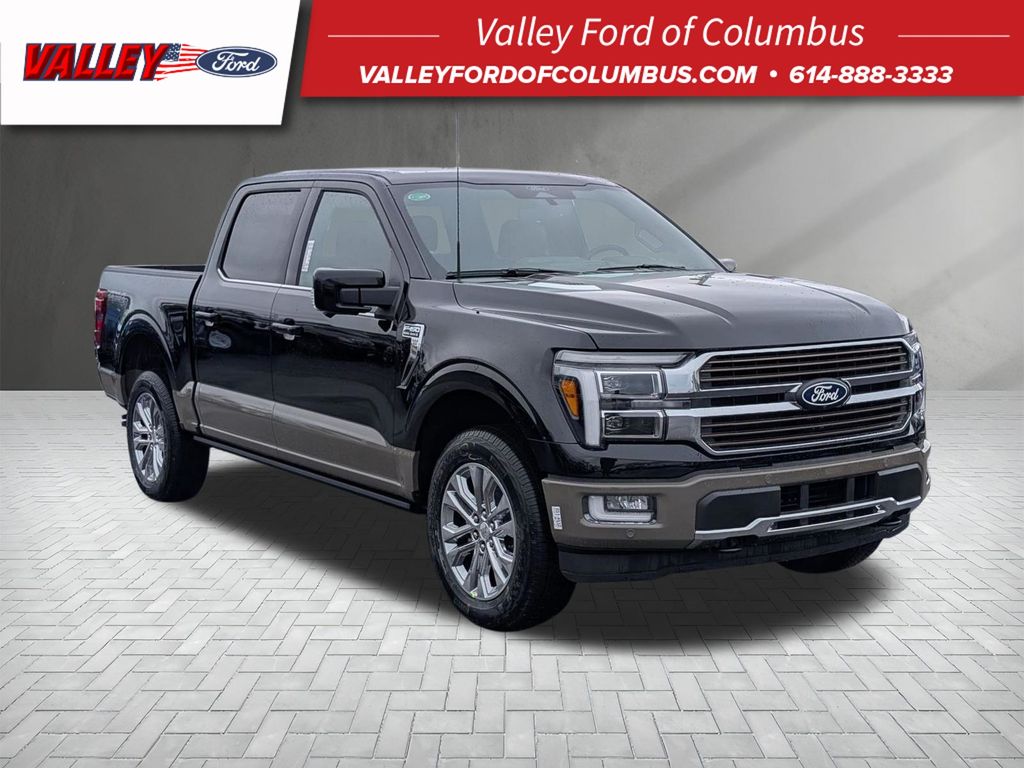 Black Metallic 2026 Ford F-150 King Ranch SuperCrew 4WD Pickup Truck Four-Wheel Drive Automatic