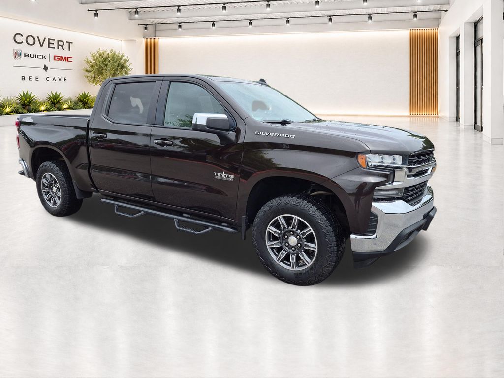Brown Metallic 2019 Chevrolet Silverado 1500 Pickup Truck 4X2 8-Speed Automatic
