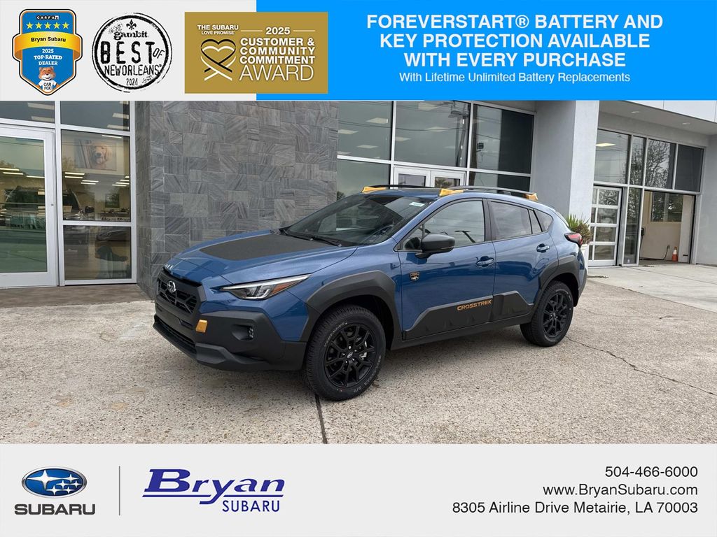Geyser Blue 2026 Subaru Crosstrek Wilderness AWD SUV / Crossover All-Wheel Drive Continuously Variable Transmission