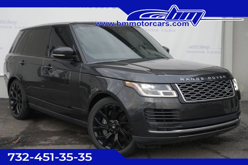 Gray 2018 Land Rover Range Rover V8 Supercharged 4WD SUV / Crossover All-Wheel Drive 8-Speed Automatic