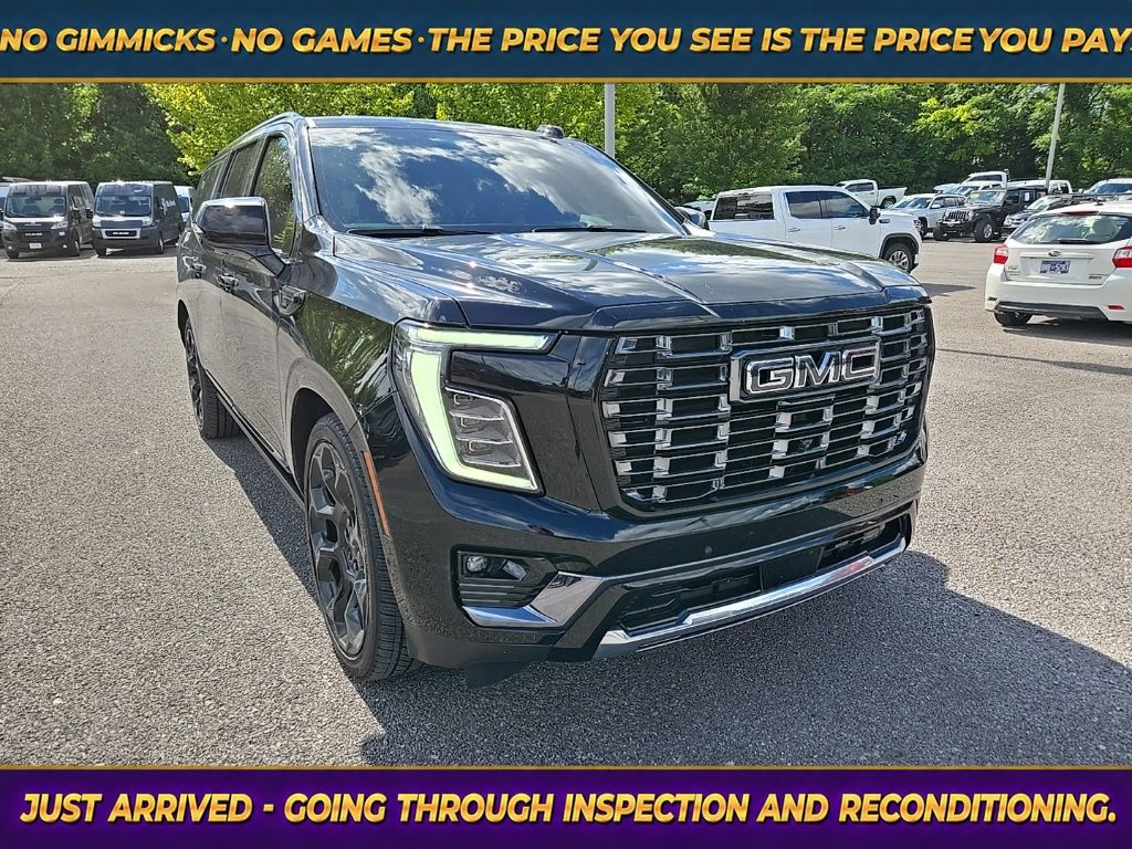 Onyx Black 2025 GMC Yukon XL SUV / Crossover Four-Wheel Drive