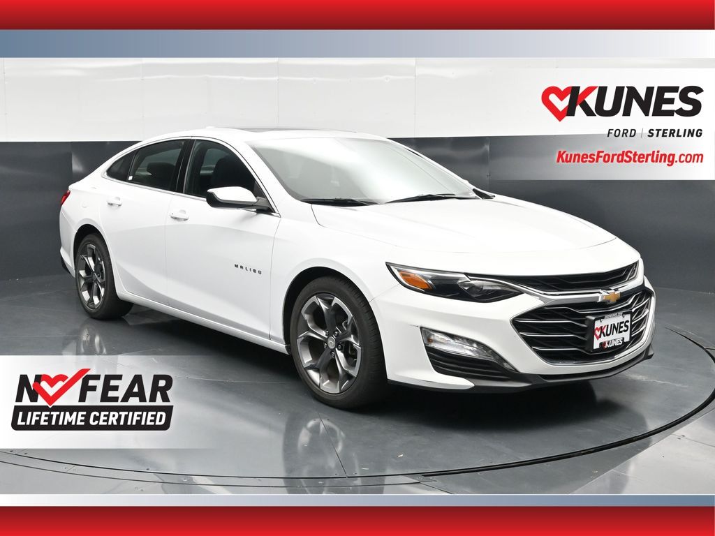 Summit White 2024 Chevrolet Malibu Sedan Front-Wheel Drive Continuously Variable Transmission