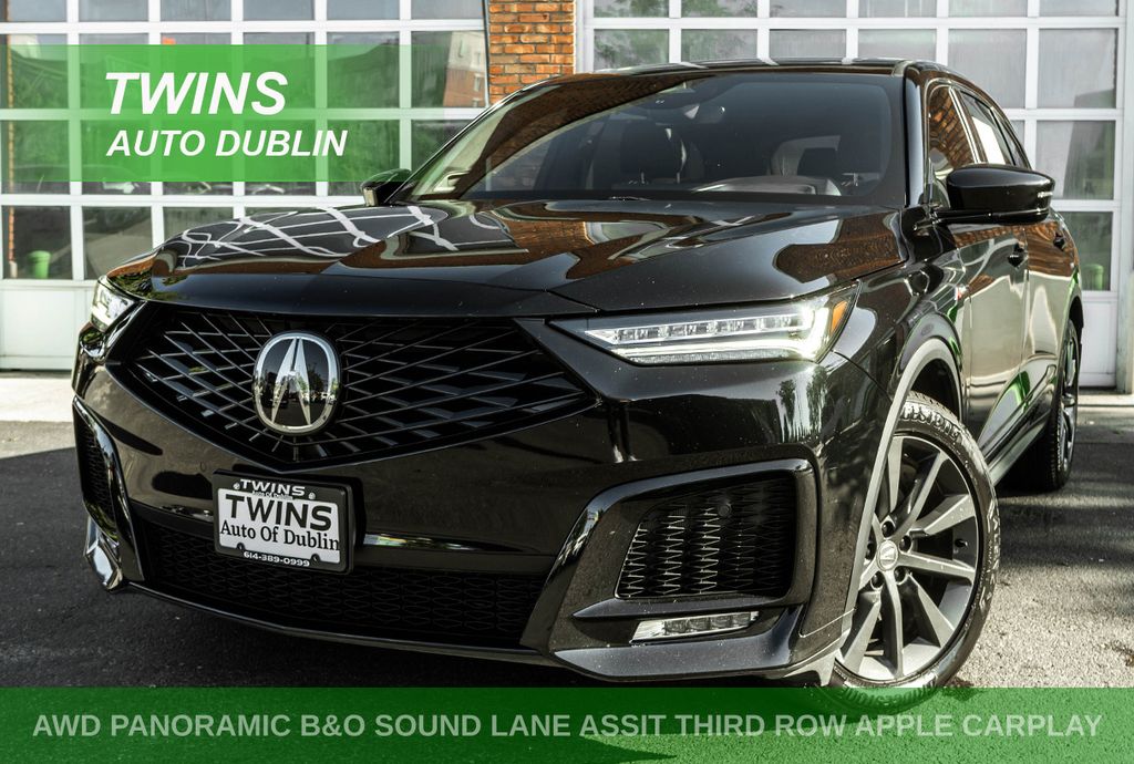 Black 2025 Acura MDX SUV / Crossover All-Wheel Drive Automatic