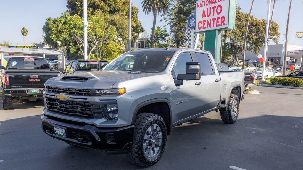 Used 2024 Chevrolet Silverado 2500HD Custom 4D Crew Cab