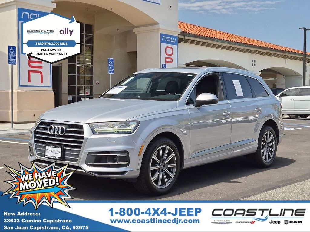 Florett Silver Metallic 2018 Audi Q7 SUV / Crossover 8-Speed Automatic