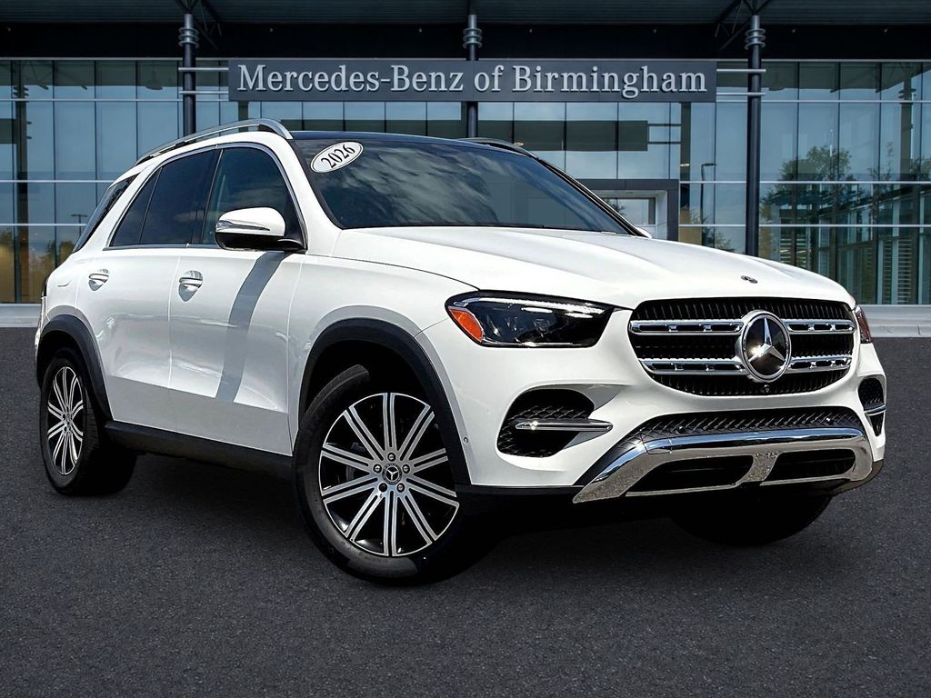 Polar White 2026 Mercedes-Benz GLE SUV / Crossover All-Wheel Drive 9-Speed Automatic