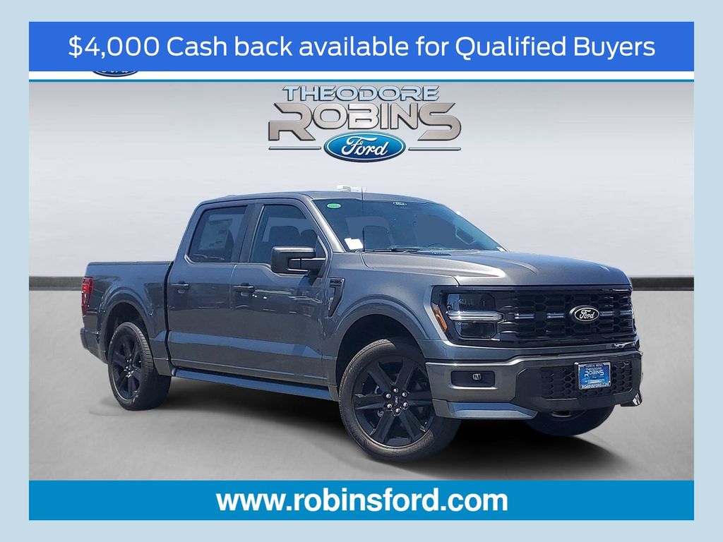 Carbonized Gray Metallic 2026 Ford F-150 Pickup Truck Four-Wheel Drive Automatic