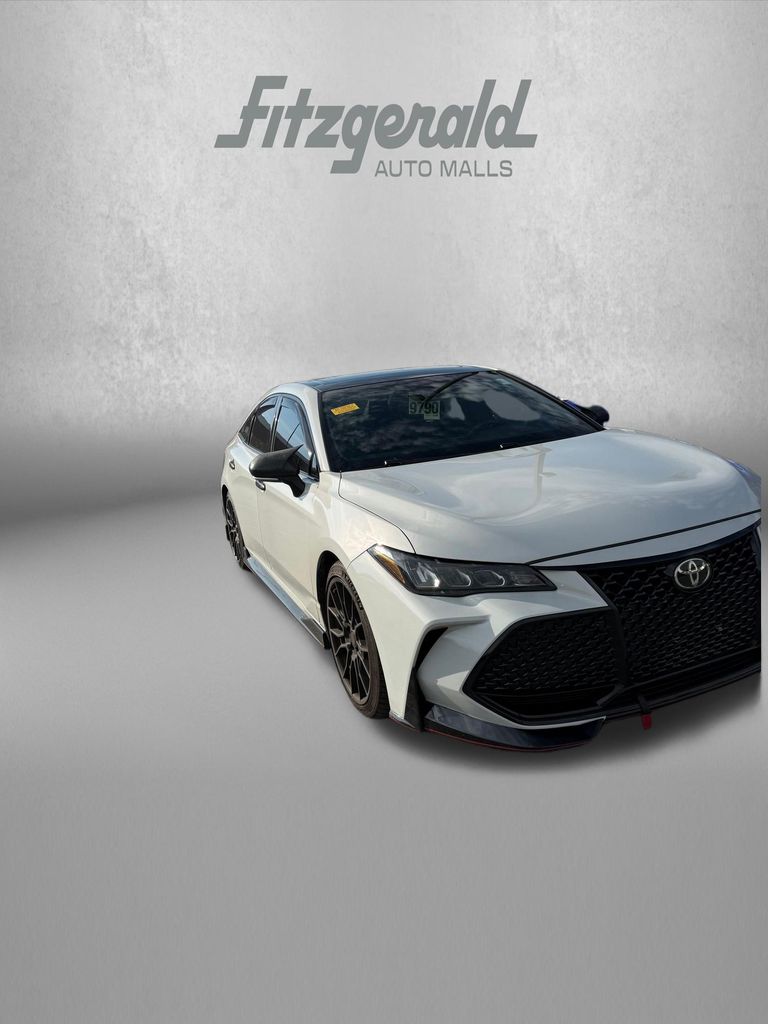 Ice Edge/Midnight Black Metallic 2021 Toyota Avalon Sedan Front-Wheel Drive 8-Speed Automatic