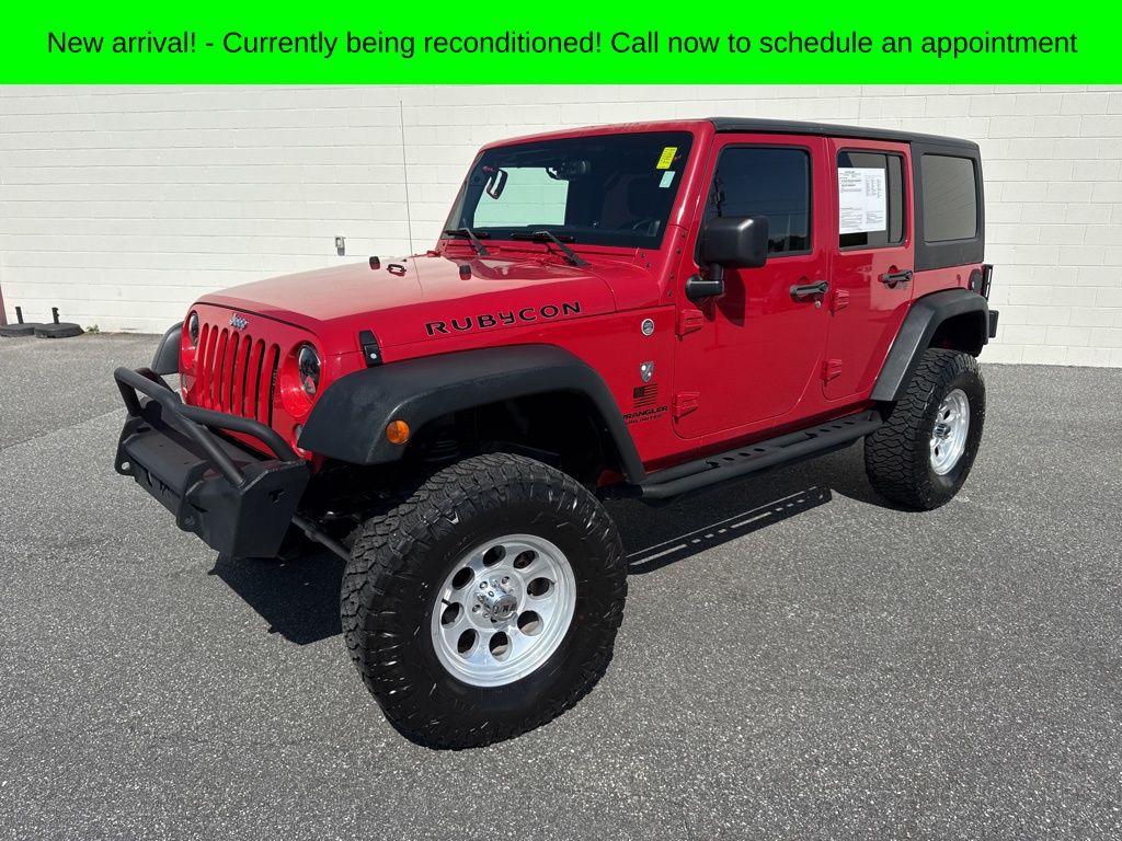 Flame Red Clearcoat 2014 Jeep Wrangler Unlimited Sport 4WD SUV / Crossover Four-Wheel Drive 5-Speed Automatic
