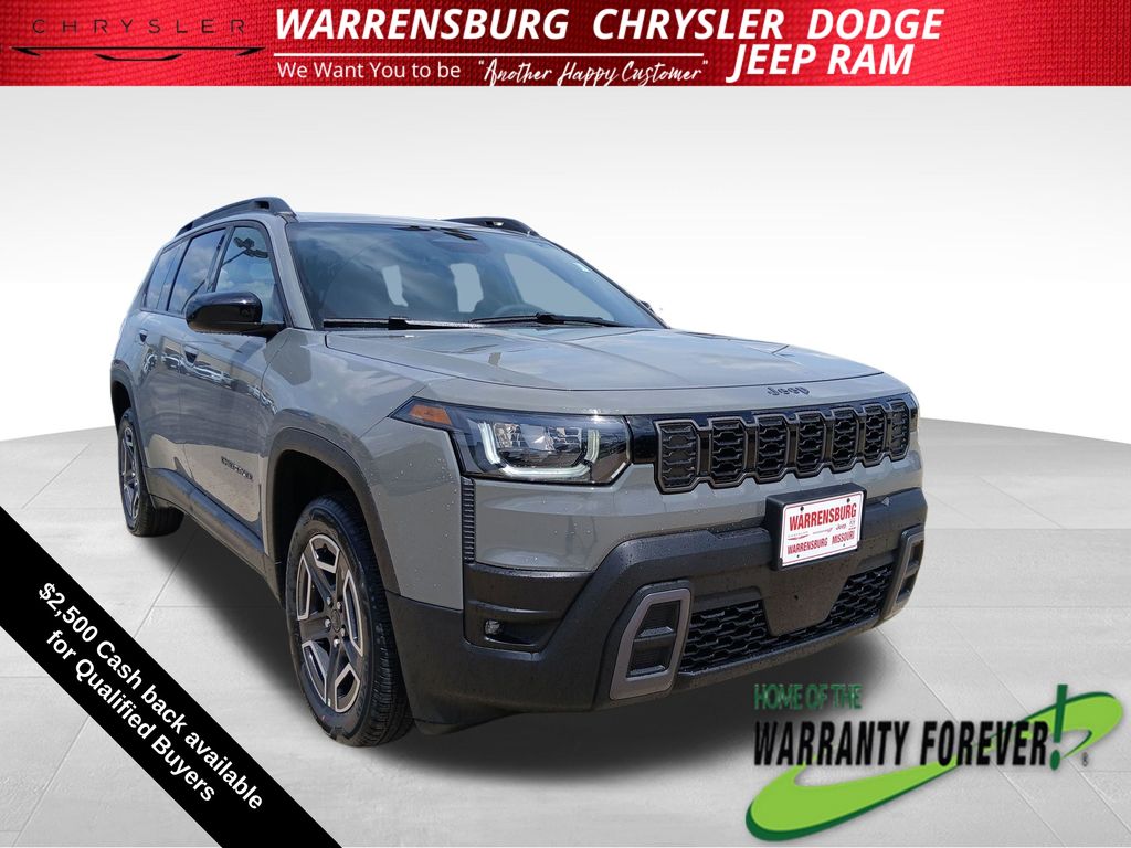 Sting-Gray Clearcoat 2026 Jeep Cherokee SUV / Crossover Four-Wheel Drive Continuously Variable Transmission