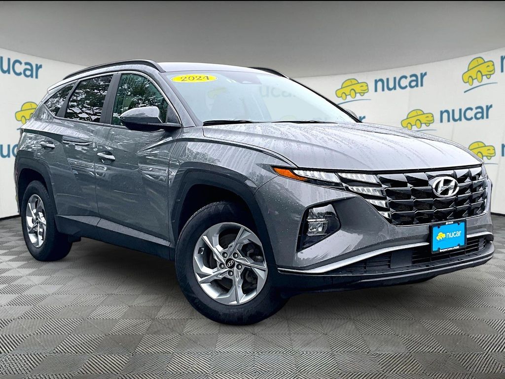 Hampton Gray 2024 Hyundai Tucson SUV / Crossover All-Wheel Drive 8-Speed Automatic