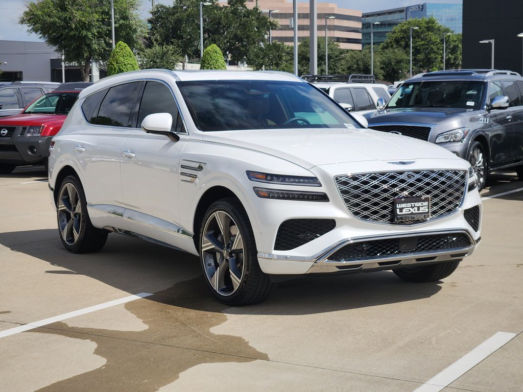 2025 Genesis GV80 3.5T Prestige White at Genesis of Spring