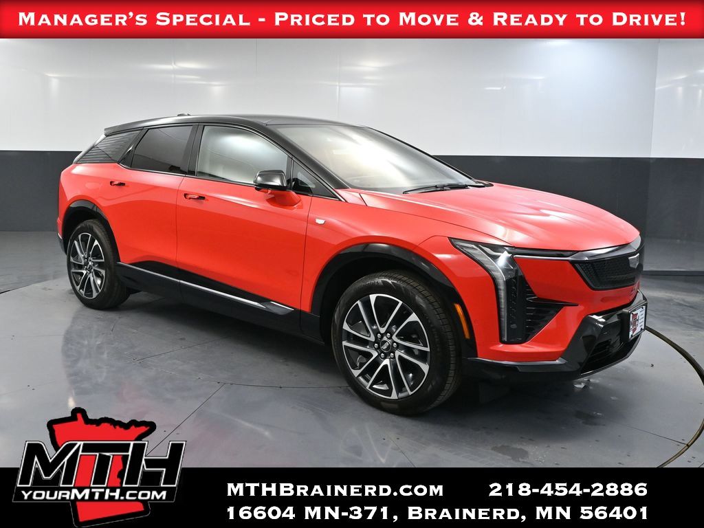 Monarch Orange 2026 Cadillac OPTIQ SUV / Crossover All-Wheel Drive 1-Speed Automatic