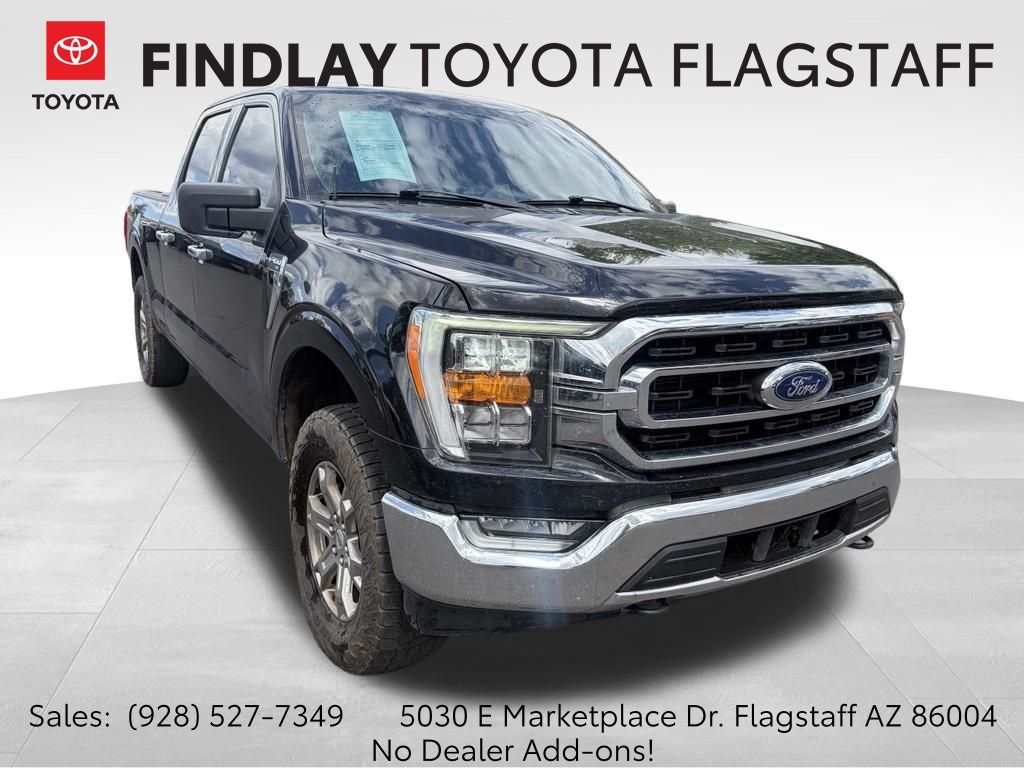 Black Metallic 2023 Ford F-150 Pickup Truck Four-Wheel Drive Automatic