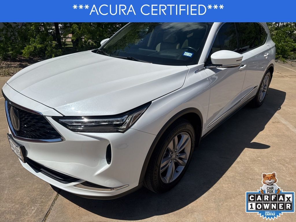 Platinum White Pearl 2023 Acura MDX FWD SUV / Crossover Front-Wheel Drive Automatic
