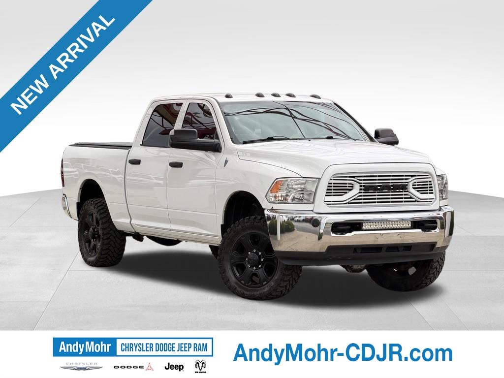 Bright White 2012 RAM 2500 Pickup Truck Four-Wheel Drive 6-Speed Automatic
