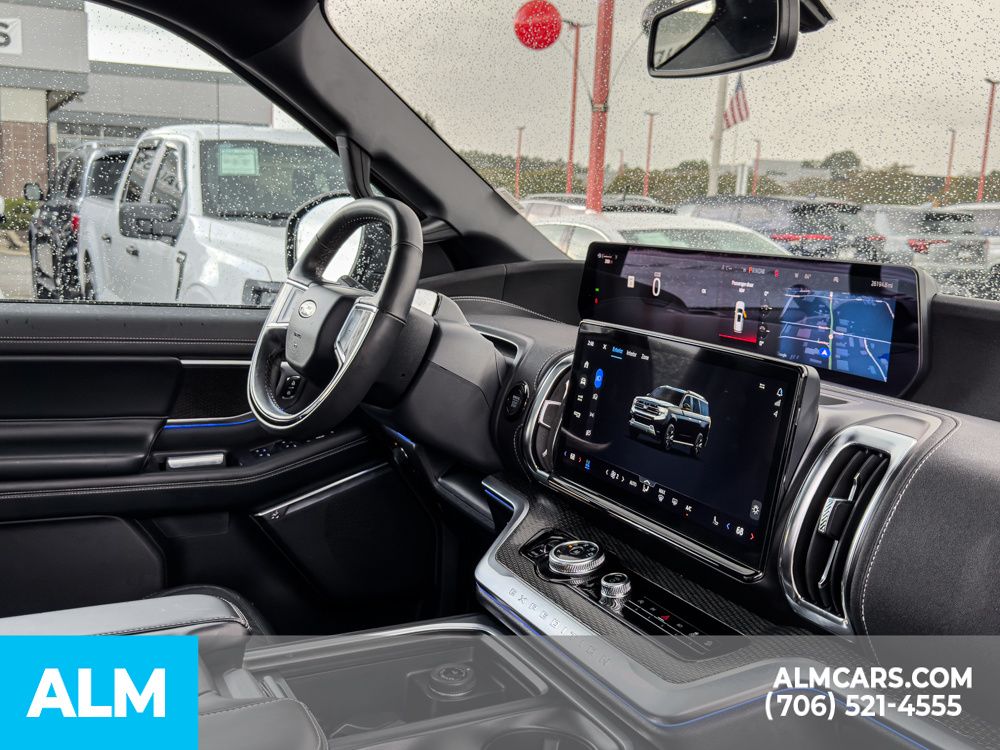 Used 2025 Black Metallic Ford Platinum image 20