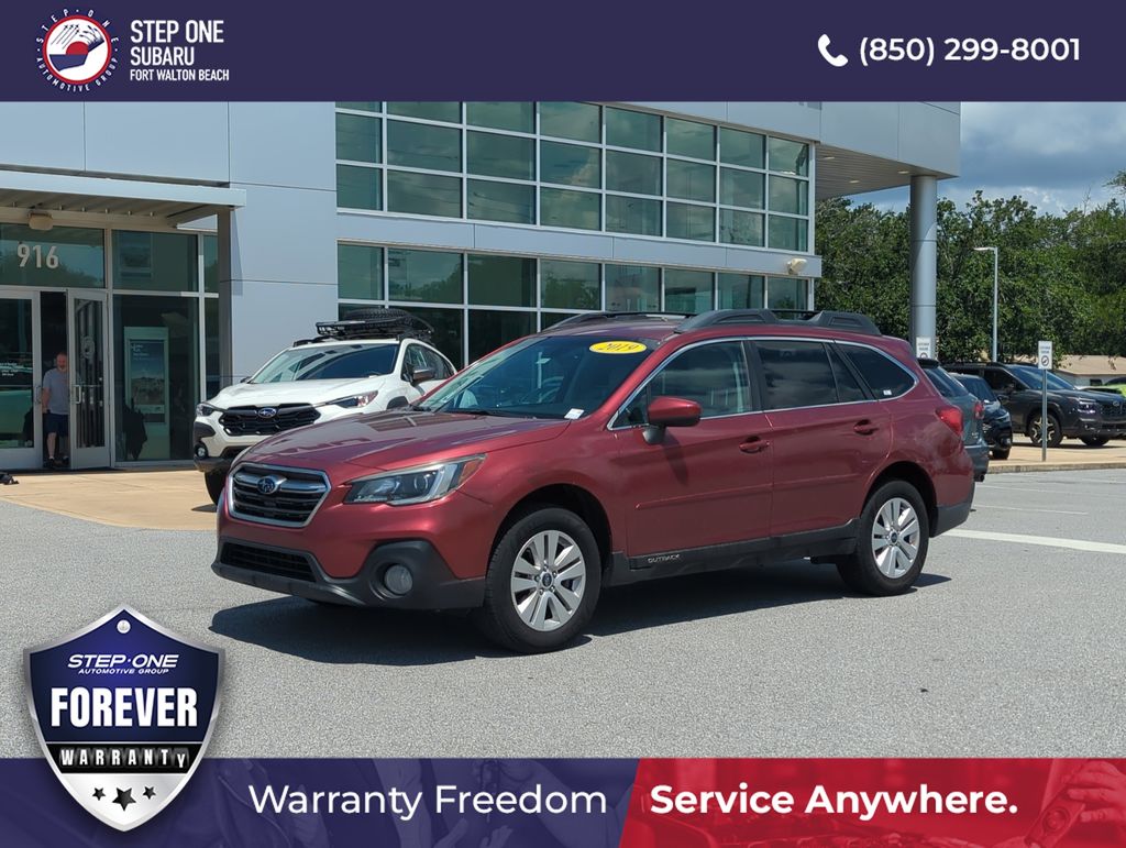 Crimson Red Pearl 2019 Subaru Outback Wagon All-Wheel Drive Continuously Variable Transmission