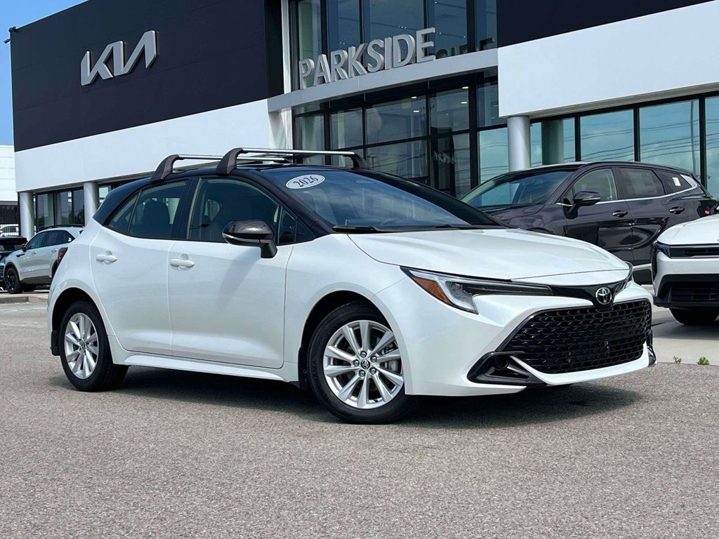 White 2026 Toyota Corolla Hatchback Hatchback Front-Wheel Drive Continuously Variable Transmission