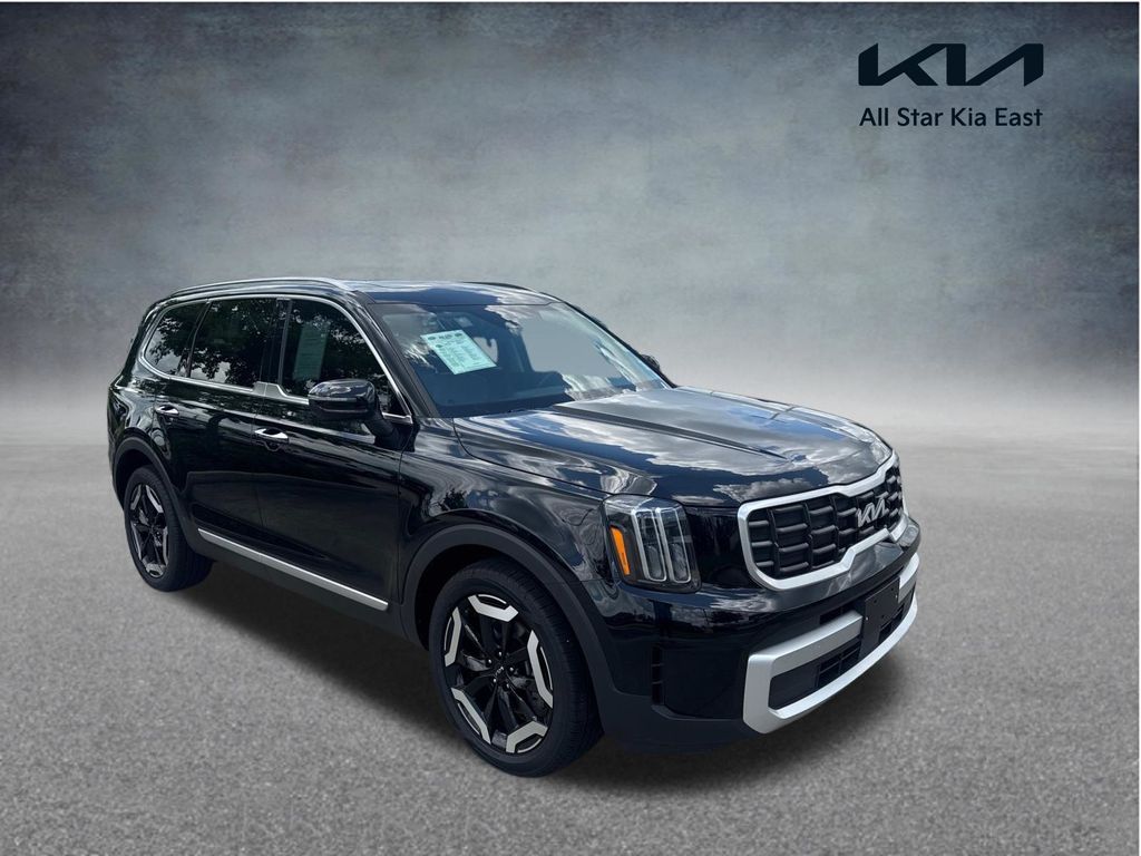 Ebony Black 2025 Kia Telluride SUV / Crossover All-Wheel Drive 8-Speed Automatic