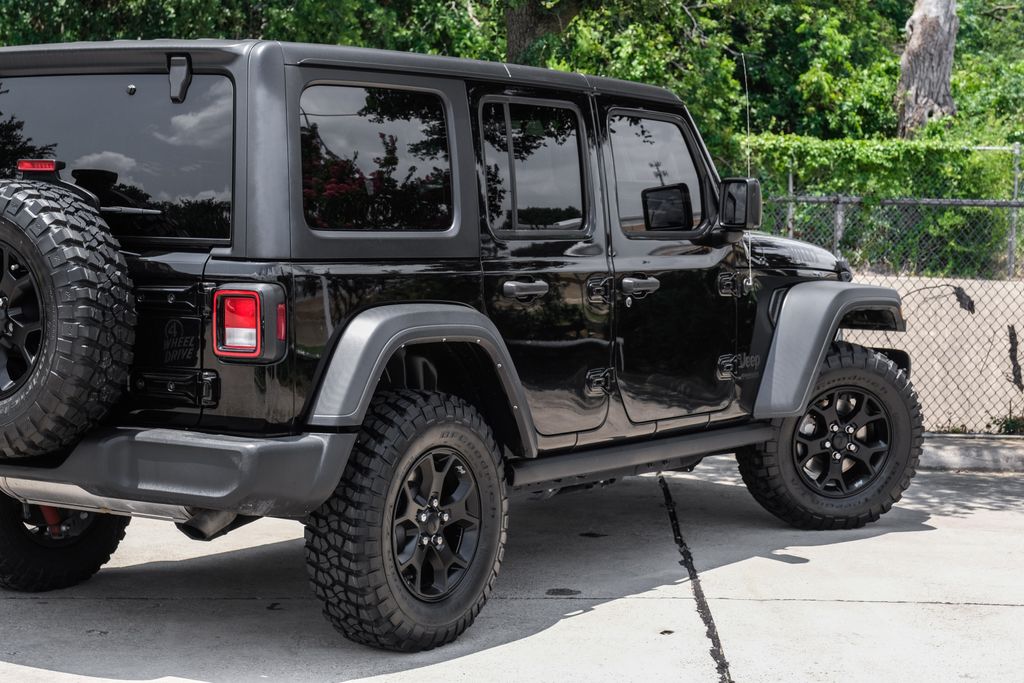 used 2022 Jeep Wrangler car, priced at $31,332