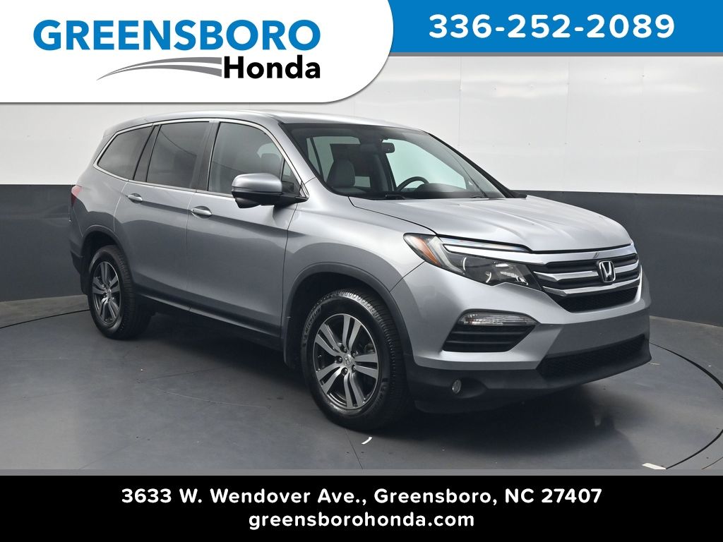 Silver 2017 Honda Pilot SUV / Crossover All-Wheel Drive 6-Speed Automatic