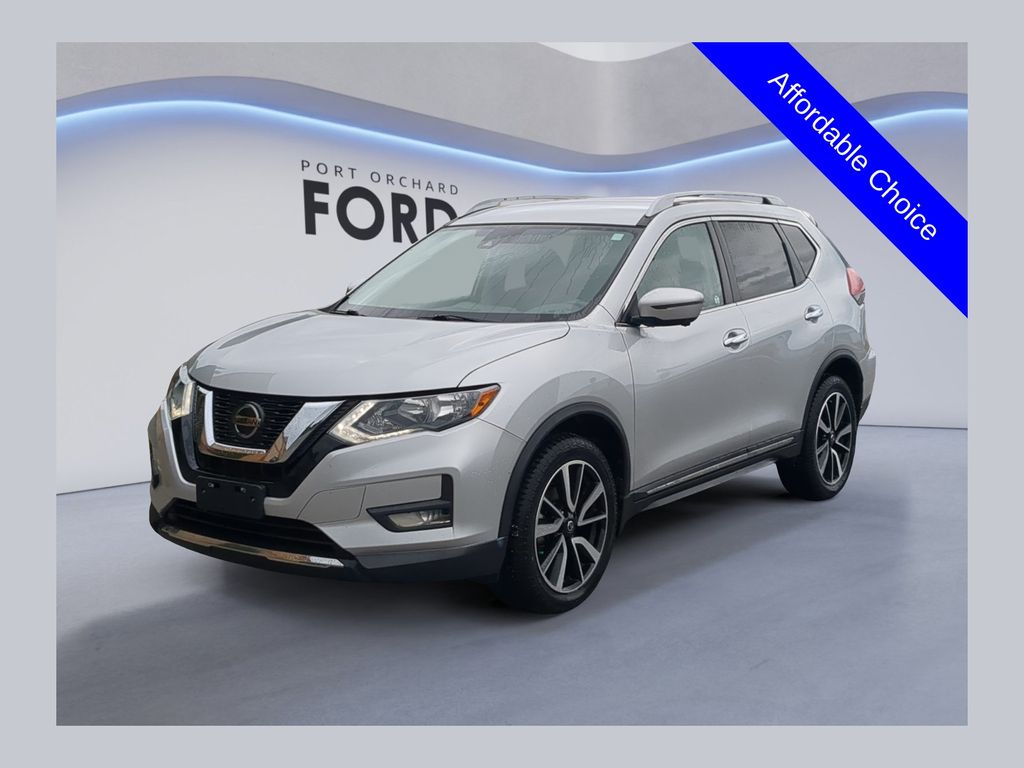 Brilliant Silver Metallic 2020 Nissan Rogue SUV / Crossover All-Wheel Drive Continuously Variable Transmission