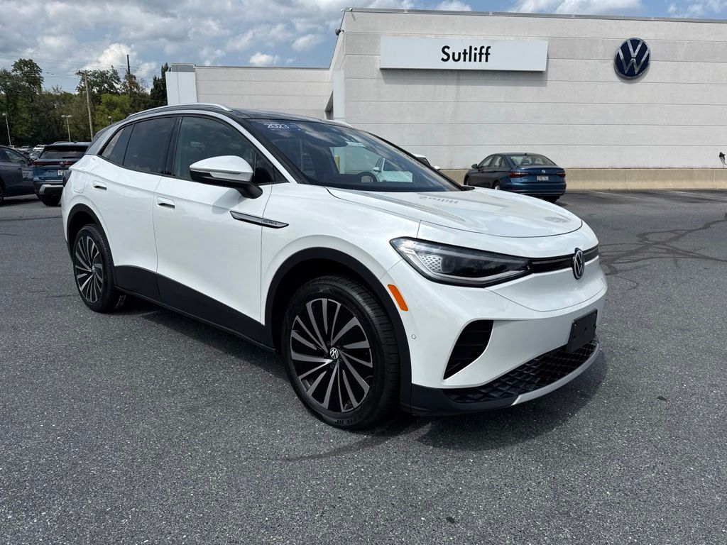 2023 Volkswagen ID.4 Pro S Plus White/off-white at Subaru and VW of Moon Township