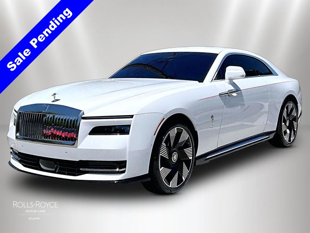 Arctic White 2025 Rolls-Royce Spectre Coupe All-Wheel Drive 1-Speed Automatic