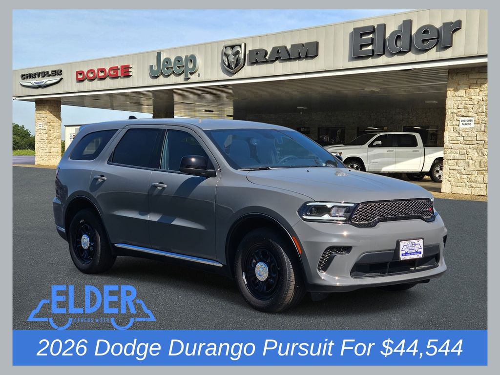 Gray Clearcoat 2026 Dodge Durango SUV / Crossover All-Wheel Drive 8-Speed Automatic