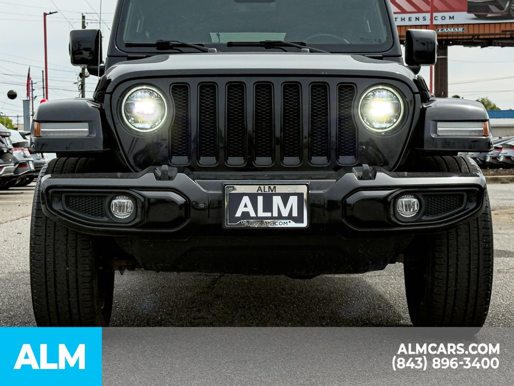 Used 2022 Black Clearcoat Jeep Unlimited Sahara High Altitude image 6