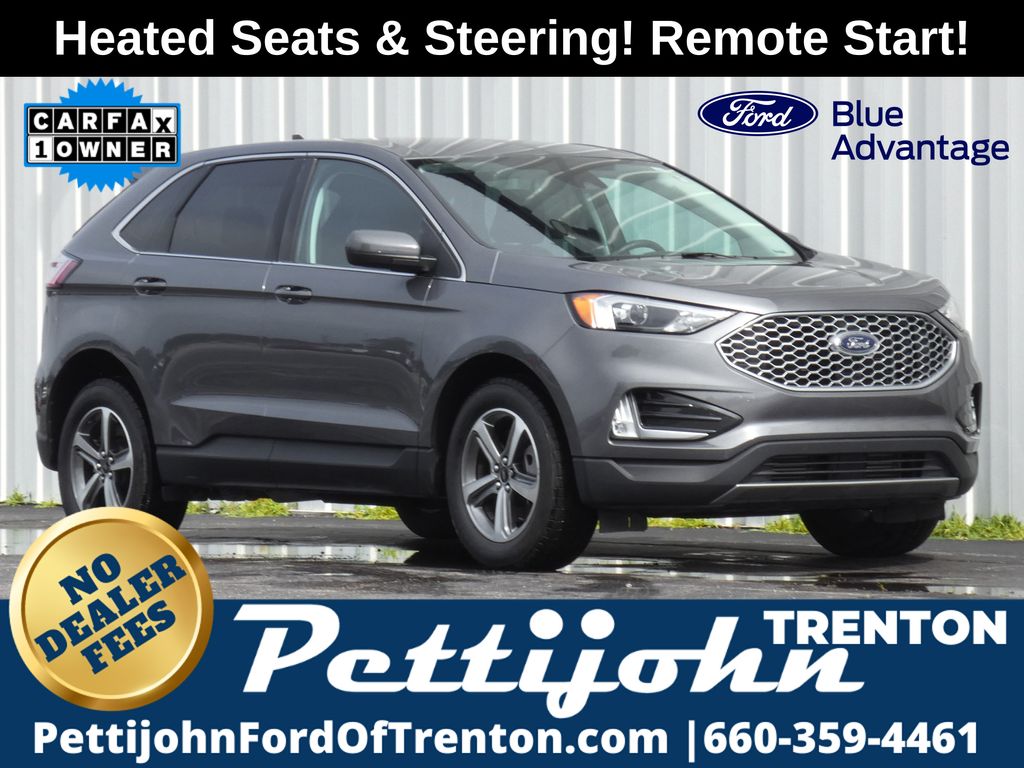 Gray Metallic 2023 Ford Edge SUV / Crossover All-Wheel Drive 8-Speed Automatic